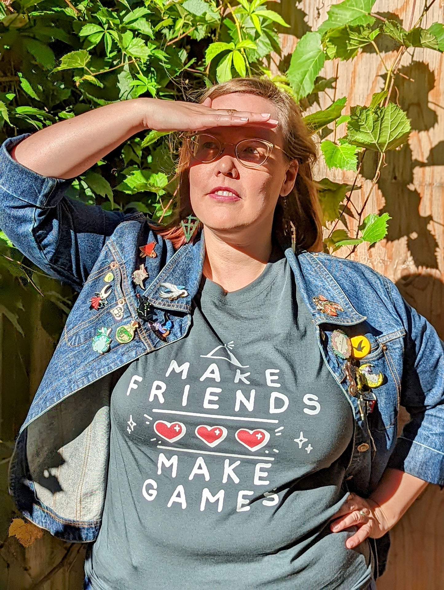 Make Friends Make Games T-Shirt